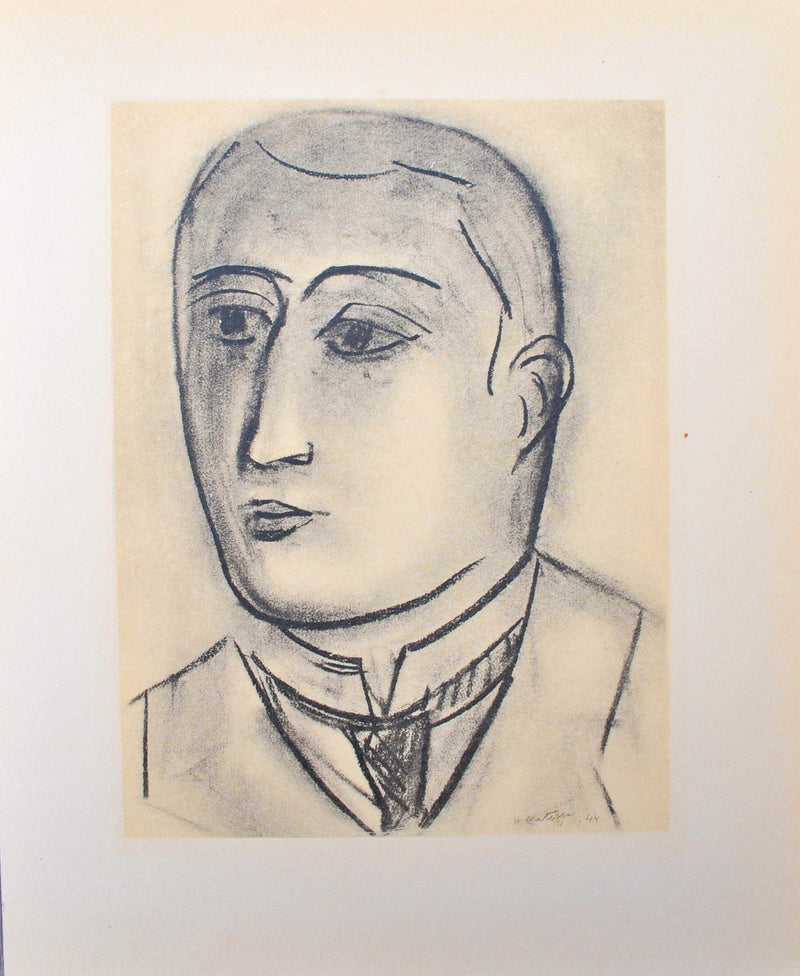 Henri MATISSE : Portrait de Beaudelaire, Lithographie originale (photo de détail 8) - Crédit photo : Galerie Art.Paris