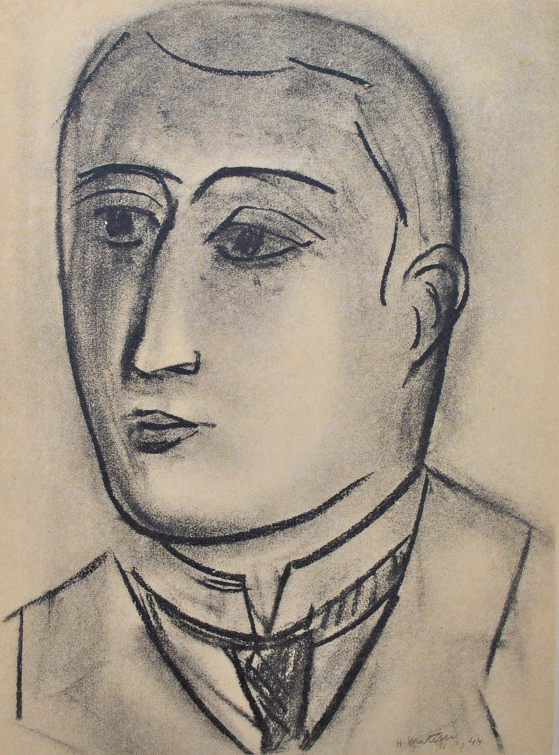 Henri MATISSE : Portrait de Beaudelaire, Lithographie originale (photo de détail 9) - Crédit photo : Galerie Art.Paris