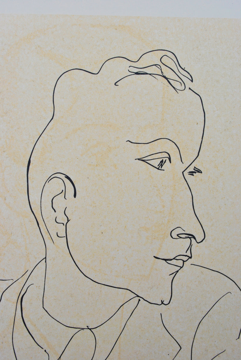 Henri MATISSE : Jean Cocteau, Lithographie originale (photo de détail 4) - Crédit photo : Galerie Art.Paris