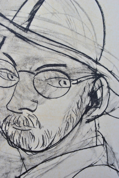 Henri MATISSE : Autoportrait au chapeau, Lithographie originale (photo de détail 6) - Crédit photo : Galerie Art.Paris