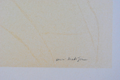 Henri MATISSE : Le rêveur, Lithographie originale (photo de détail 3) - Crédit photo : Galerie Art.Paris