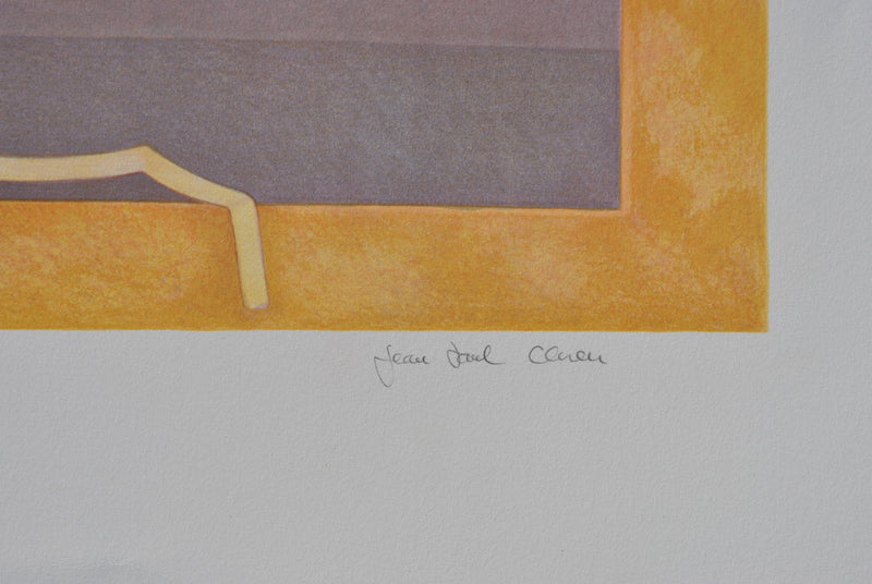 Jean-Paul CLEREN : Le masque, Lithographie originale (photo de détail 3) - Crédit photo : Galerie Art.Paris