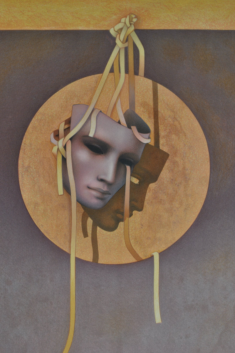 Jean-Paul CLEREN : Le masque, Lithographie originale (photo de détail 7) - Crédit photo : Galerie Art.Paris