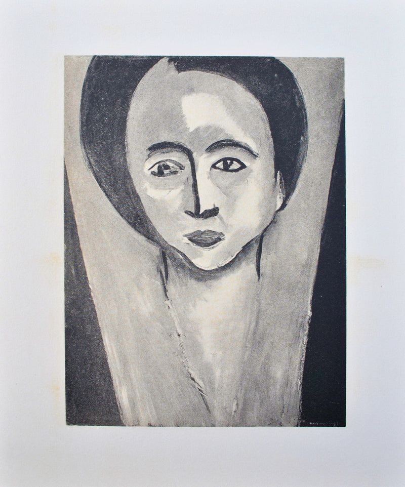 Henri MATISSE : Femme timide, Lithographie originale (photo de détail 6) - Crédit photo : Galerie Art.Paris