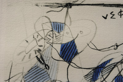 Georges BRAQUE : Course de char, Héliogravure