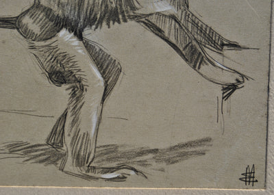 Mathurin MEHEUT : Les Singes, Lithographie originale (photo de détail 4) - Crédit photo : Galerie Art.Paris