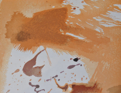 ZAO Wou-Ki : La Souche Embrasée, Gravure sur bois