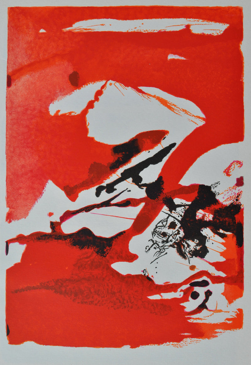 ZAO Wou-Ki : La Brûlure, Gravure sur bois