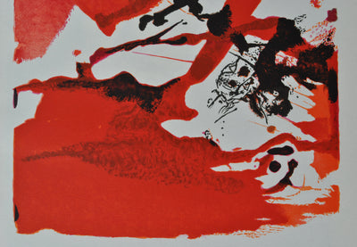 ZAO Wou-Ki : La Brûlure, Gravure sur bois