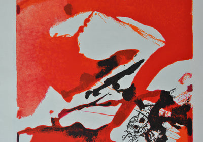 ZAO Wou-Ki : La Brûlure, Gravure sur bois