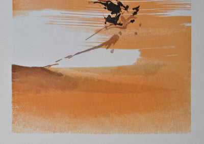 ZAO Wou-Ki : L'éclair, Gravure sur bois