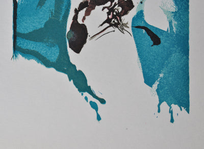 ZAO Wou-Ki : Les larmes de l'océan, Gravure sur bois