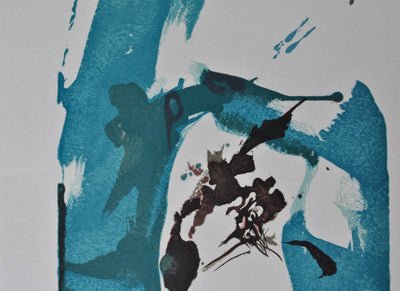 ZAO Wou-Ki : Les larmes de l'océan, Gravure sur bois