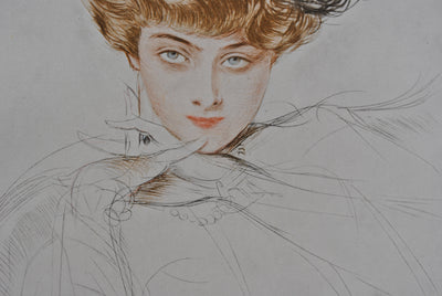 Paul César HELLEU : Madame Letellier, Héliogravure originale (photo de détail 7) - Crédit photo : Galerie Art.Paris