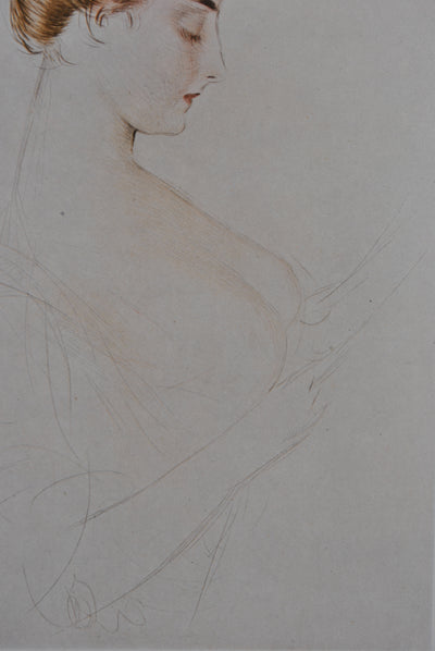 Paul César HELLEU : Madame Letellier, Héliogravure originale (photo de détail 4) - Crédit photo : Galerie Art.Paris