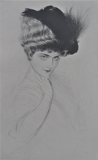 Paul César HELLEU : Madame Letellier, Héliogravure originale (photo de détail 4) - Crédit photo : Galerie Art.Paris