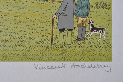 Vincent HADDELSEY : Les Labours, Lithographie originale (photo de détail 3) - Crédit photo : Galerie Art.Paris