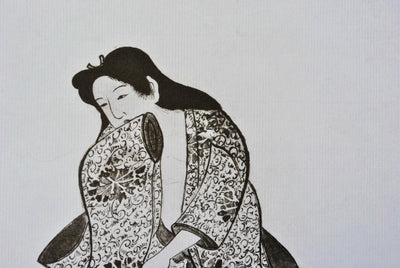 Honami KOYETSU : La demande de l'aman, Lithographie originale (photo de détail 7) - Crédit photo : Galerie Art.Paris