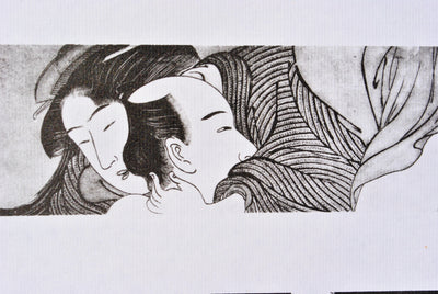 Isoda KORYUSAI : Scènes érotique, Lithographie originale (photo de détail 5) - Crédit photo : Galerie Art.Paris