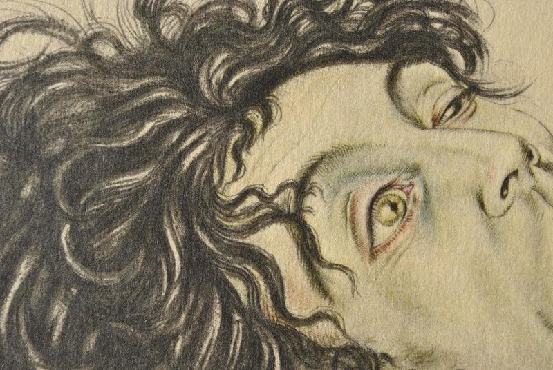 Walter SAUER : Saint Jean Baptiste, Gravure originale (photo de détail 5) - Crédit photo : Galerie Art.Paris