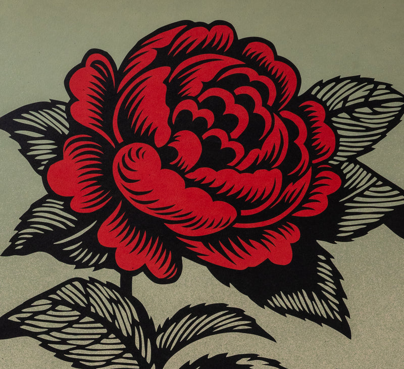 Shepard FAIREY : Big Brother : Eyes open, Sérigraphie originale (photo de détail 4) - Crédit photo : Galerie Art.Paris