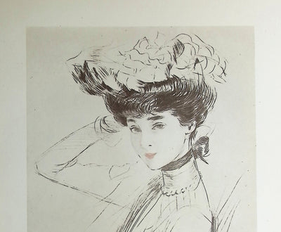 Paul César HELLEU : la duchesse de Marlborough, Héliogravure originale (photo de détail 5) - Crédit photo : Galerie Art.Paris