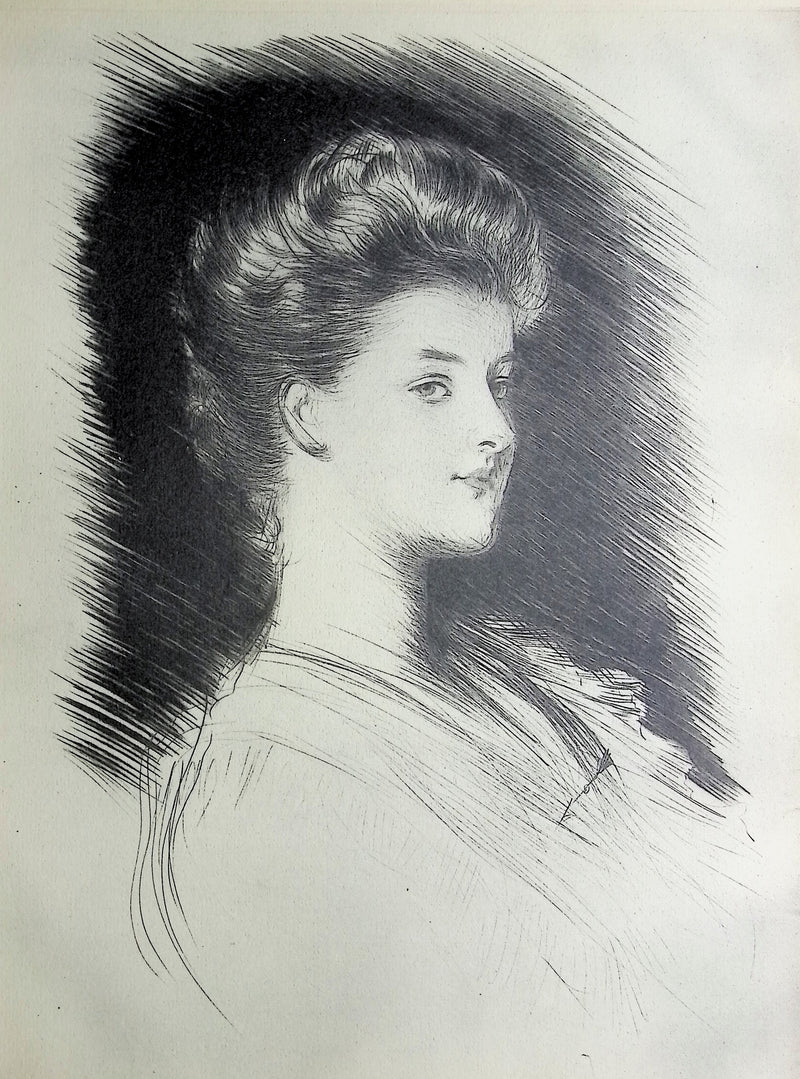 Paul César HELLEU : La duchesse d&