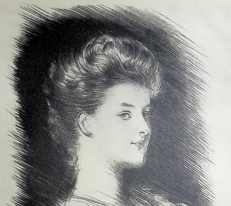 Paul César HELLEU : La duchesse d&