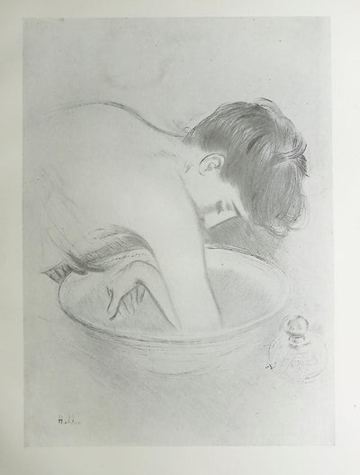 Paul César HELLEU : La toilette, Héliogravure originale (photo de détail 2) - Crédit photo : Galerie Art.Paris