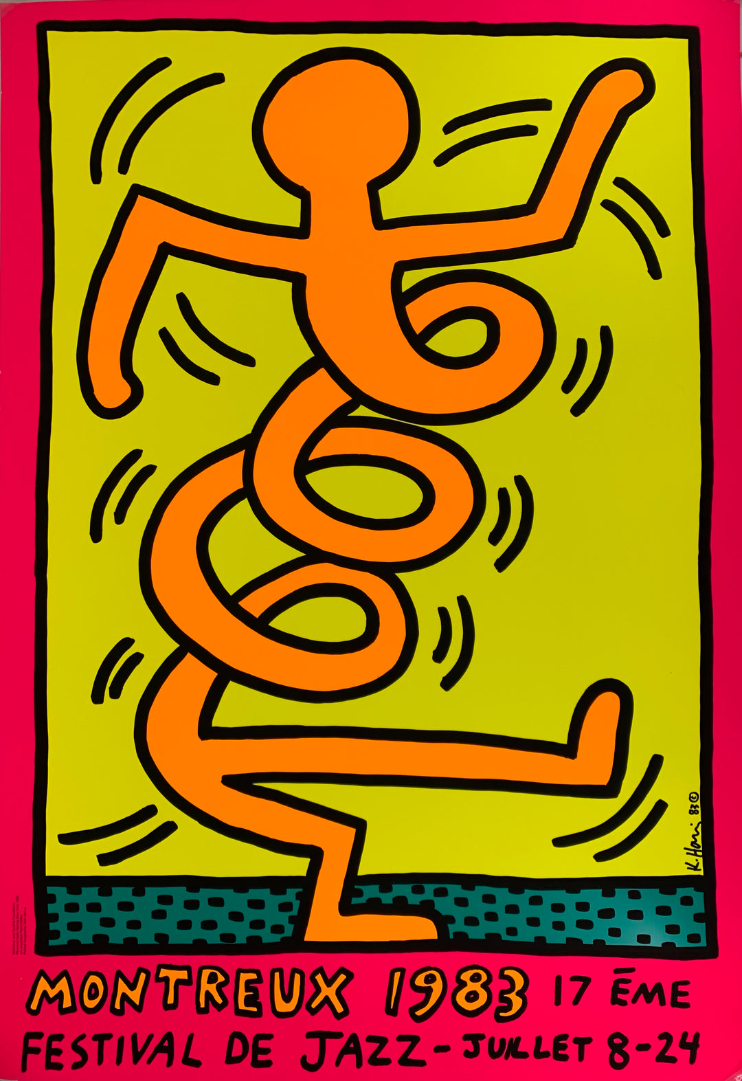 Keith Haring: Hidden Face, Original Screenprint – art.paris