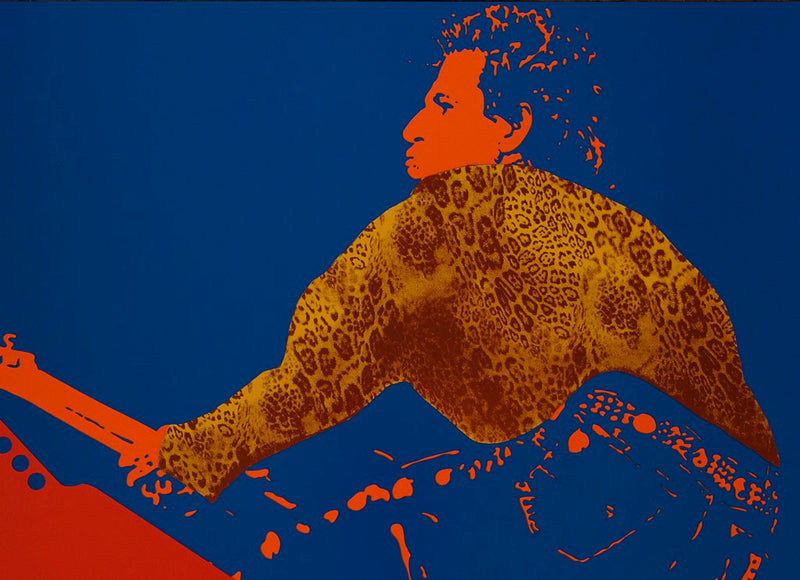 Ivan MESSAC : My Generation : The Rolling Stones, Keith Richards, Sérigraphie originale (photo de détail 2) - Crédit photo : Galerie Art.Paris