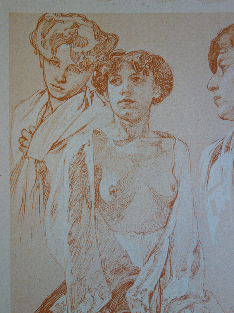 Alphonse MUCHA : Etude d&