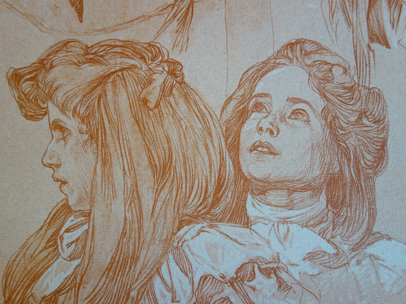 Alphonse MUCHA : Etude d&