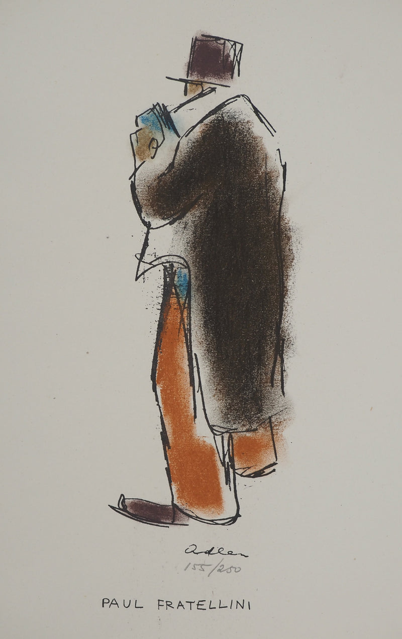 Michel ADLEN : Instant lecture, Lithographie originale (photo de détail 3) - Crédit photo : Galerie Art.Paris