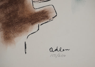 Michel ADLEN : Grock le pianiste, Lithographie originale (photo de détail 2) - Crédit photo : Galerie Art.Paris
