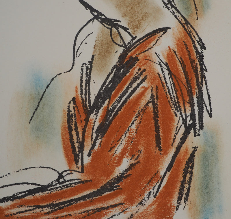 Michel ADLEN : Le Clown Manetti, Lithographie originale (photo de détail 5) - Crédit photo : Galerie Art.Paris