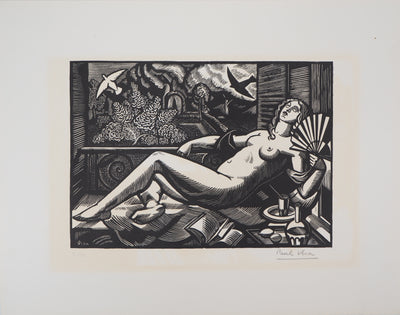 Paul VERA : L'Eté, Gravure sur bois originale (photo de détail 3) - Crédit photo : Galerie Art.Paris