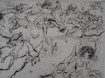 Mordecaï MOREH : Primavera II, Gravure originale signée