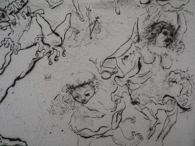 Mordecaï MOREH : Primavera II, Gravure originale signée