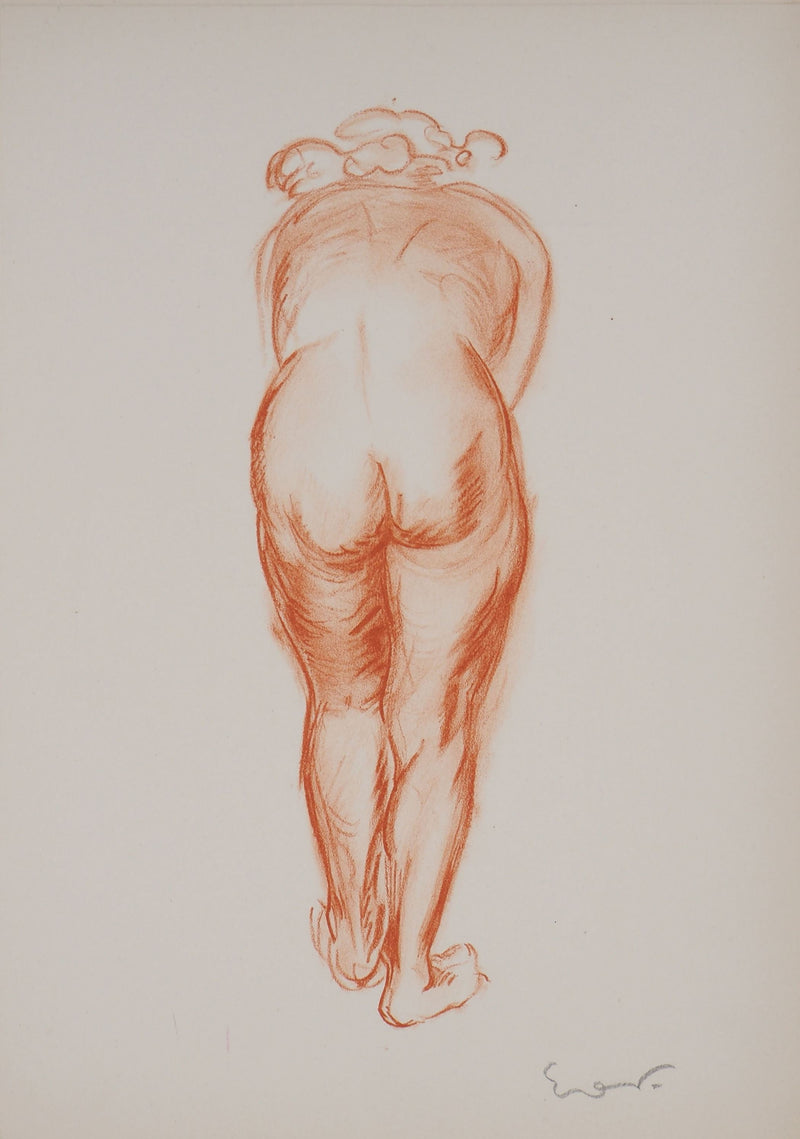 Emile Othon FRIESZ : Nu penché, Lithographie originale signée