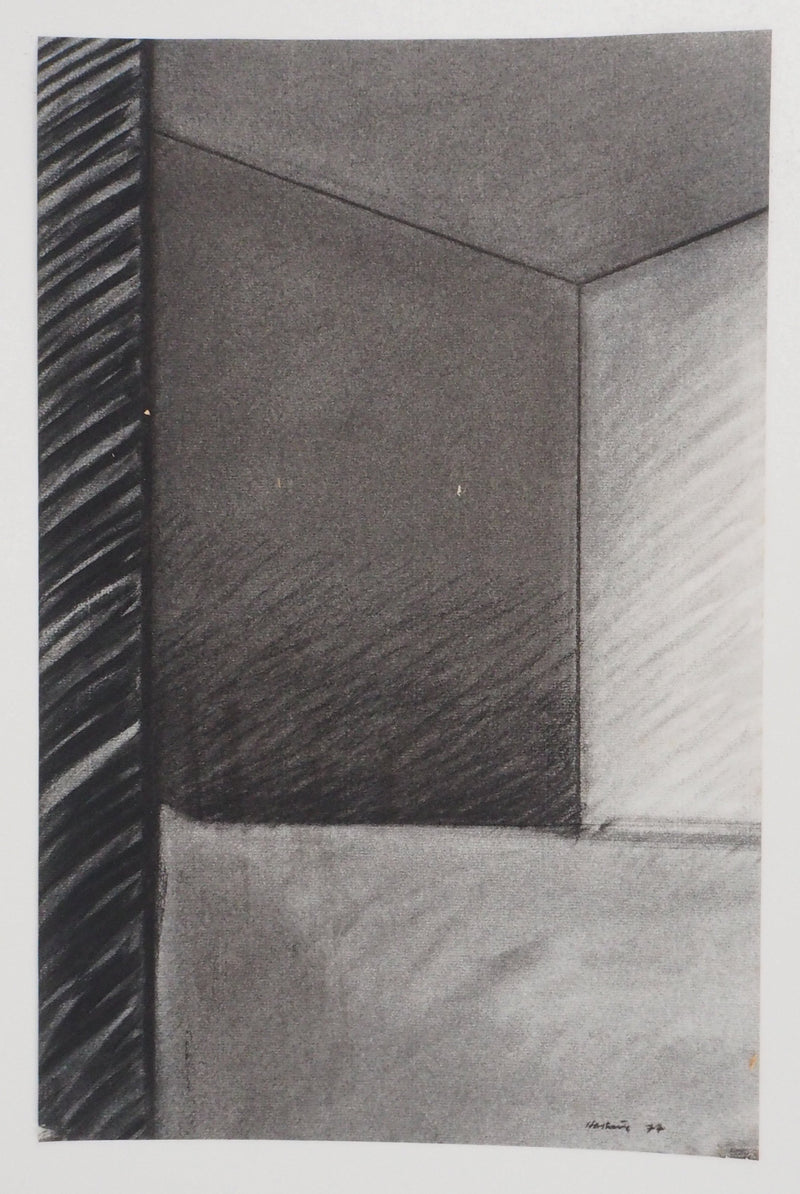 Claude HASTAIRE : Ombre, Dessin original signé