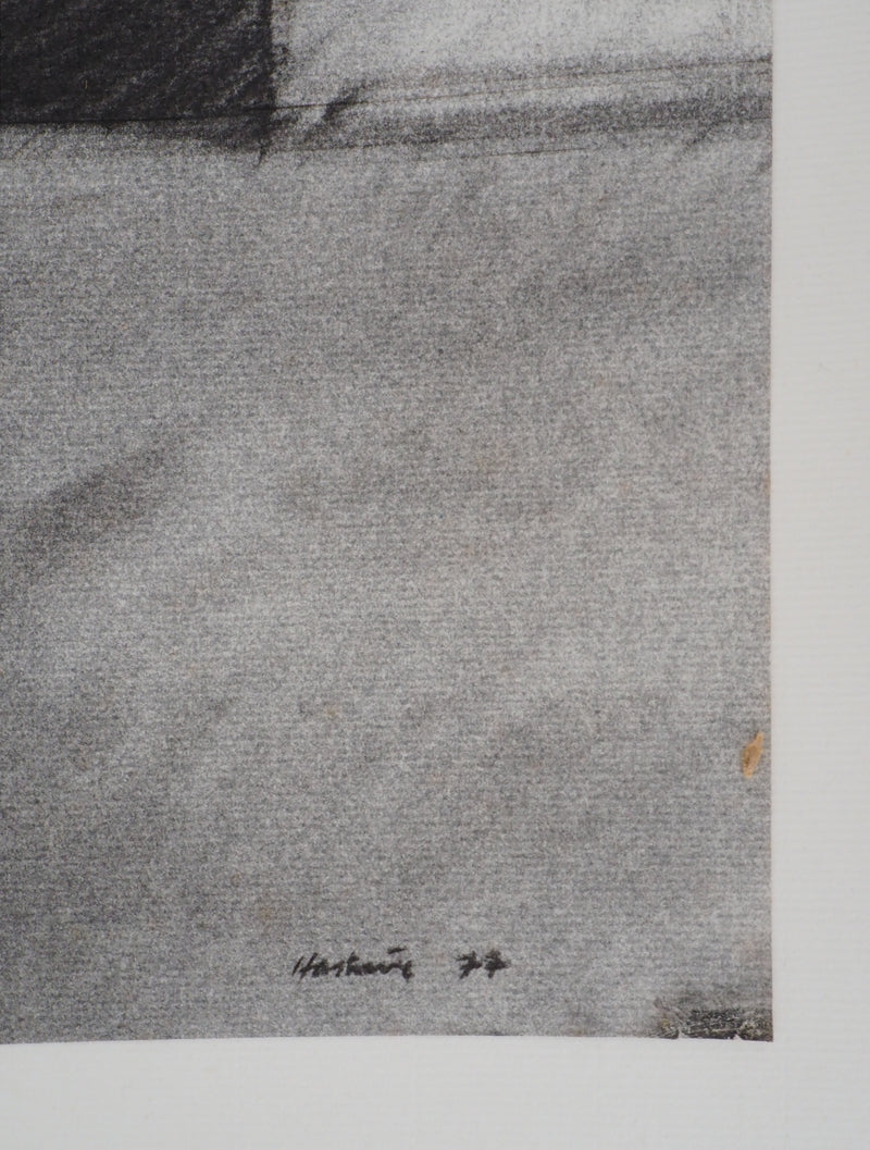 Claude HASTAIRE : Ombre, Dessin original signé