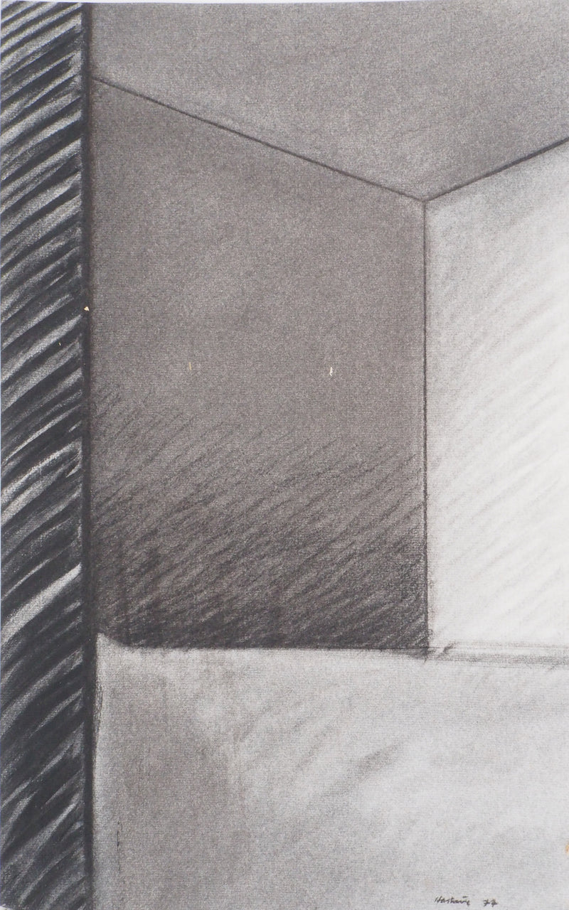 Claude HASTAIRE : Ombre, Dessin original signé