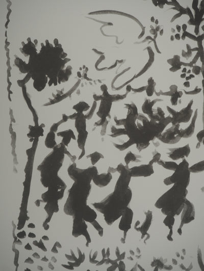 Pablo PICASSO : Vive la paix, Lithographie originale (photo de détail 4) - Crédit photo : Galerie Art.Paris