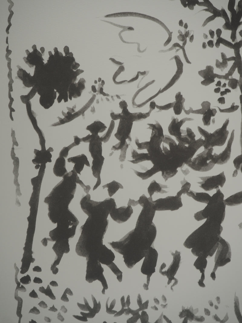 Pablo PICASSO : Vive la paix, Lithographie originale (photo de détail 4) - Crédit photo : Galerie Art.Paris