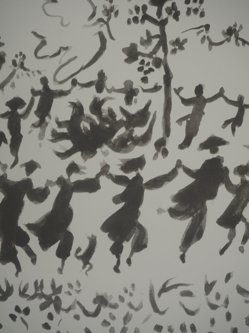 Pablo PICASSO : Vive la paix, Lithographie originale (photo de détail 5) - Crédit photo : Galerie Art.Paris