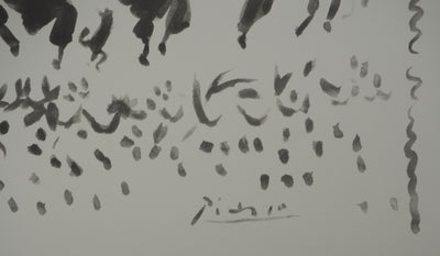 Pablo PICASSO : Vive la paix, Lithographie originale (photo de détail 2) - Crédit photo : Galerie Art.Paris
