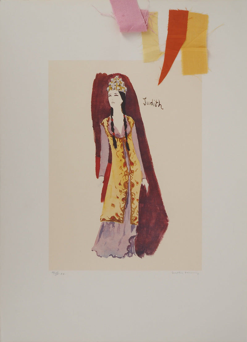 Dorothea TANNING : Judith, Lithographie originale (vue générale) - Crédit photo : Galerie Art.Paris
