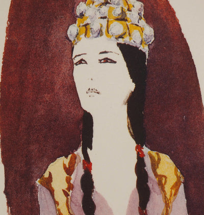 Dorothea TANNING : Judith, Lithographie originale (photo de détail 4) - Crédit photo : Galerie Art.Paris