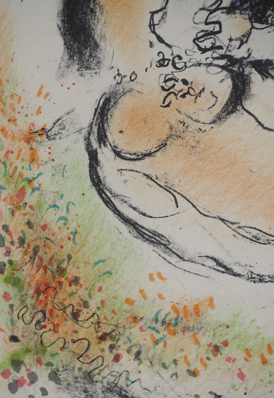 Marc CHAGALL : Le Repos, Lithographie originale (photo de détail 7) - Crédit photo : Galerie Art.Paris